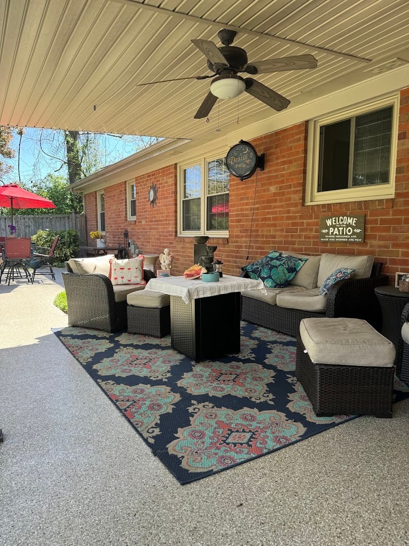 Team Red Coatings patios project