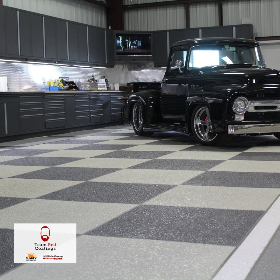 Team Red Coatings garages project