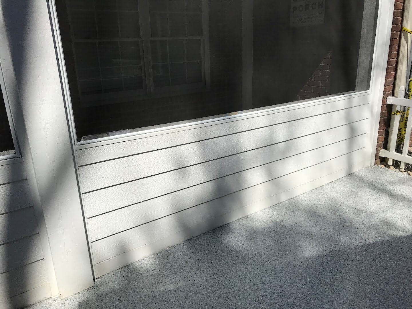 Team Red Coatings concrete staining project
