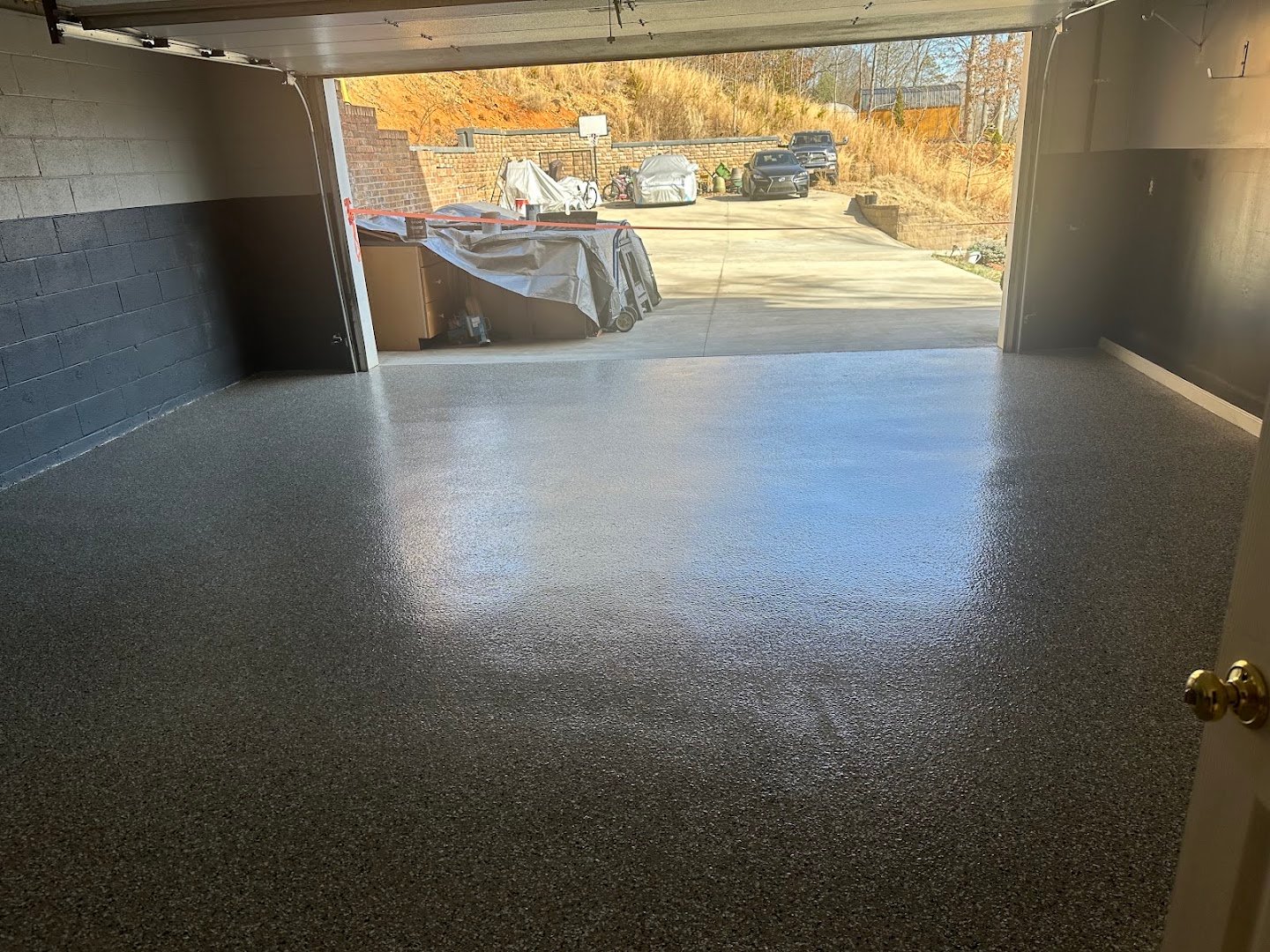 Team Red Coatings garages project