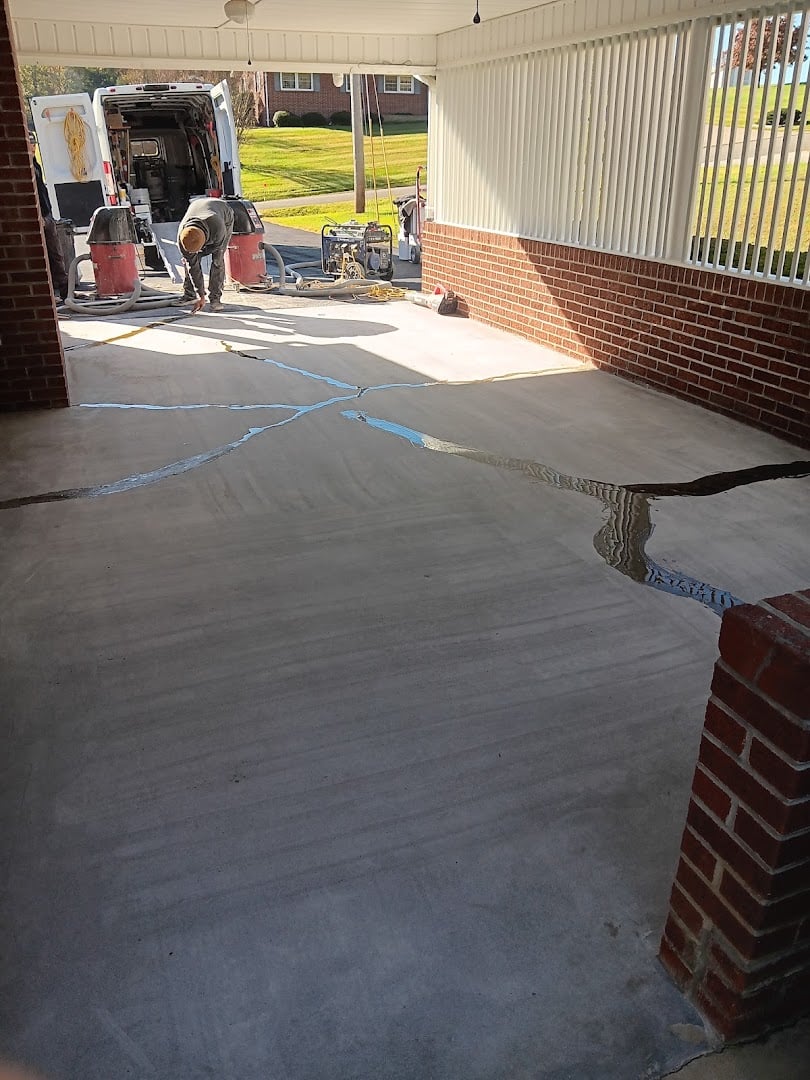Team Red Coatings driveways project