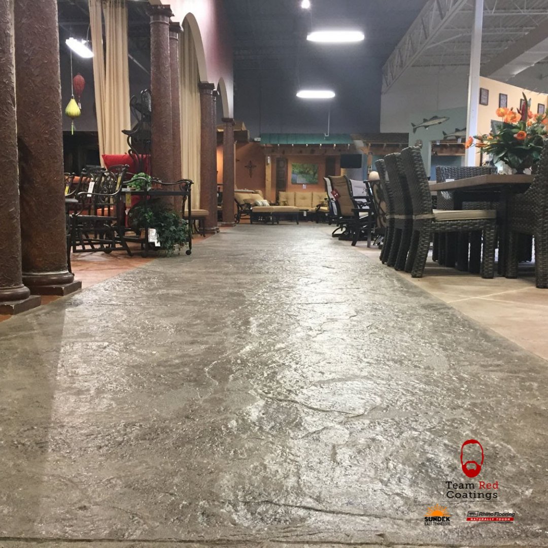 Concrete coating in Andover, VA