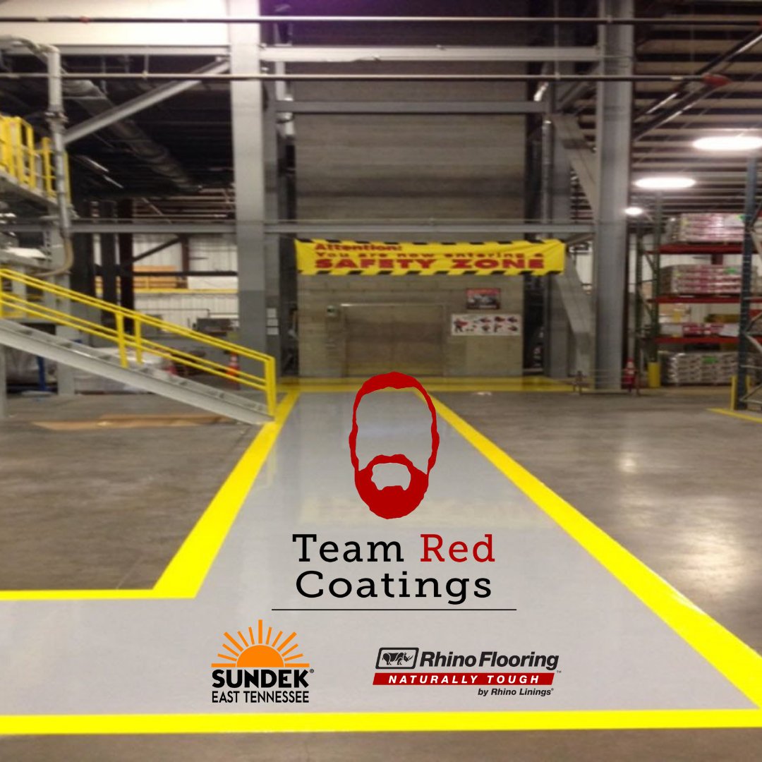 Team Red Coatings garages project