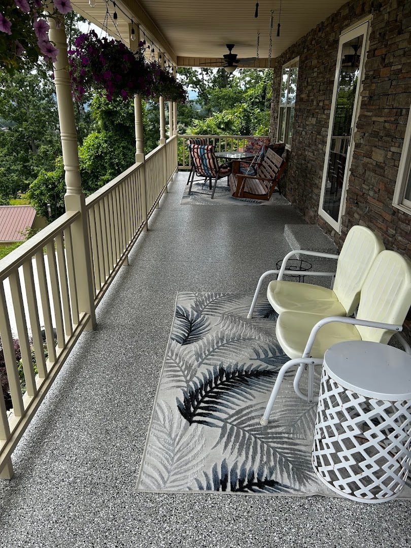 Team Red Coatings patios project