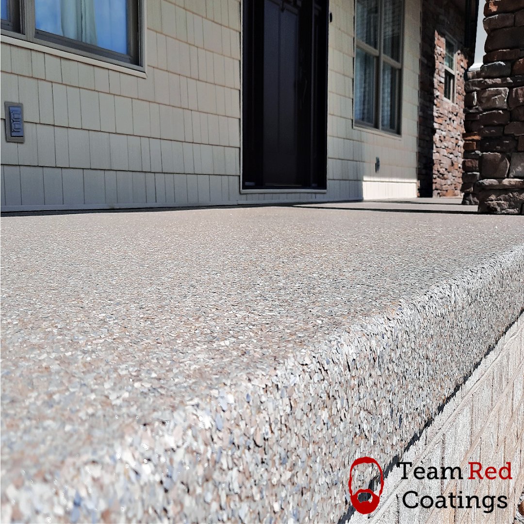 Team Red Coatings driveways project
