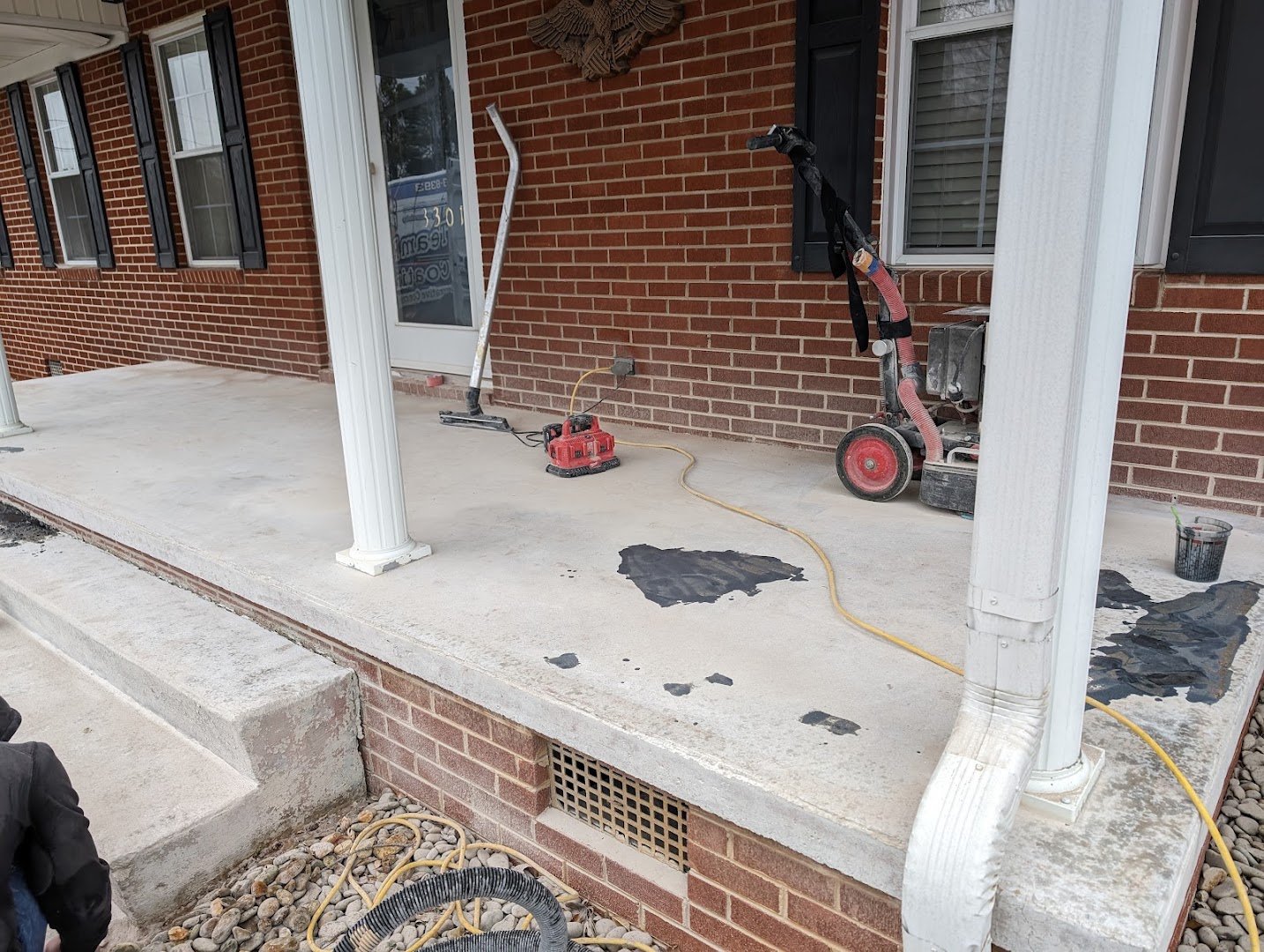 Team Red Coatings concrete sealing project