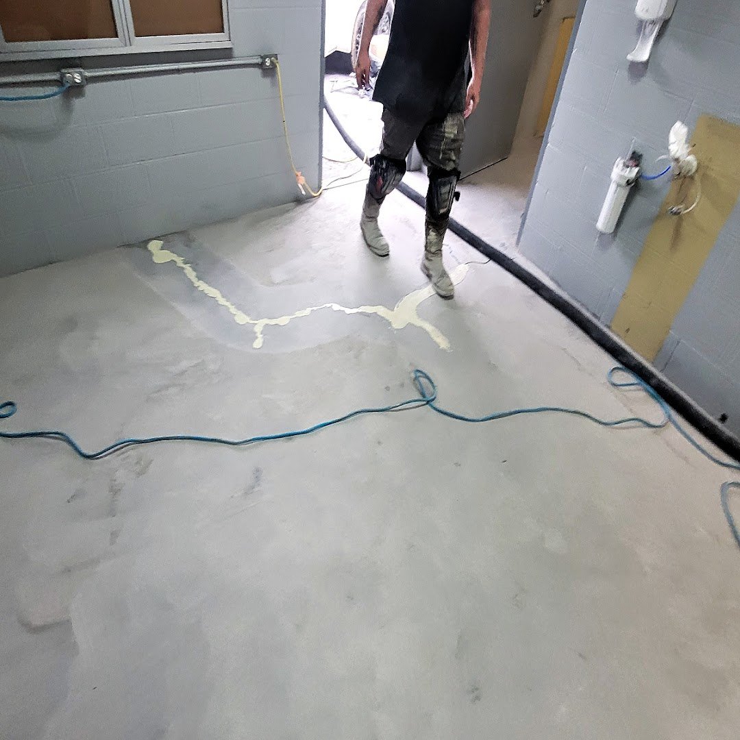 Team Red Coatings concrete sealing project