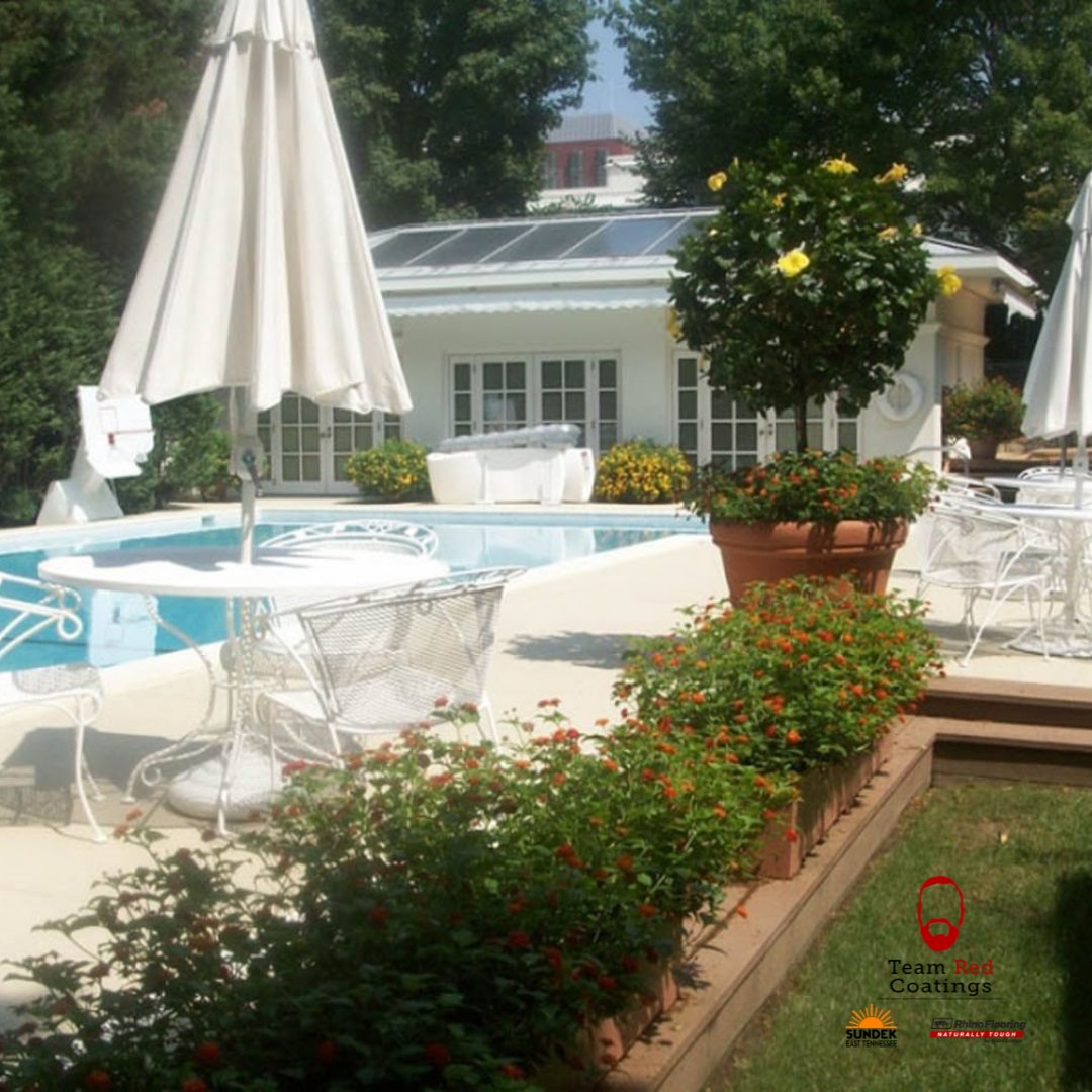 Team Red Coatings patios project