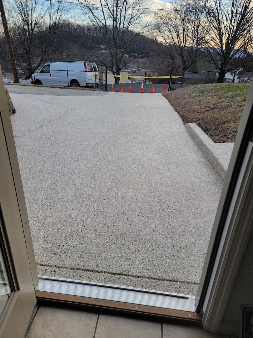 Team Red Coatings driveways project