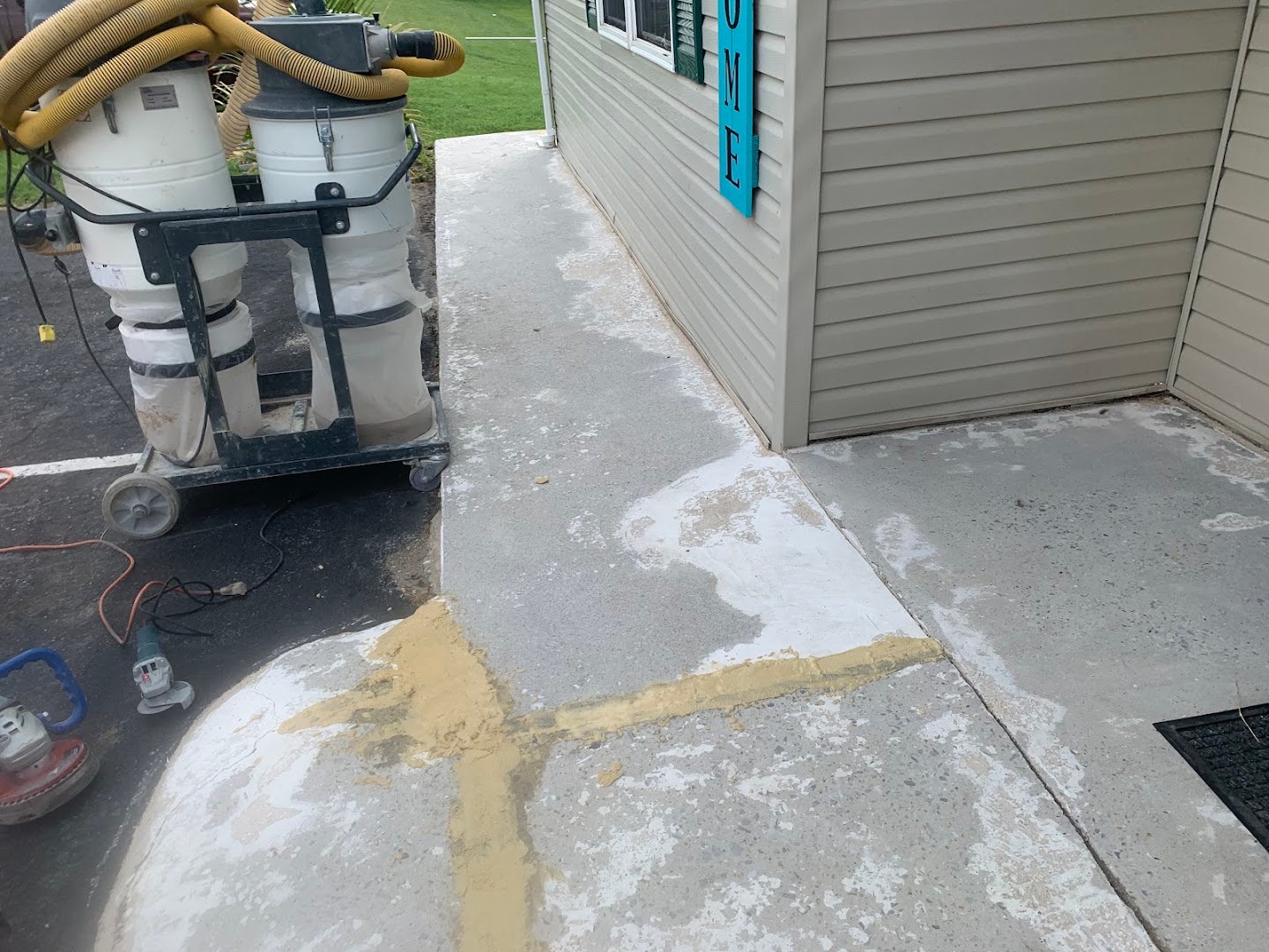 Team Red Coatings driveways project