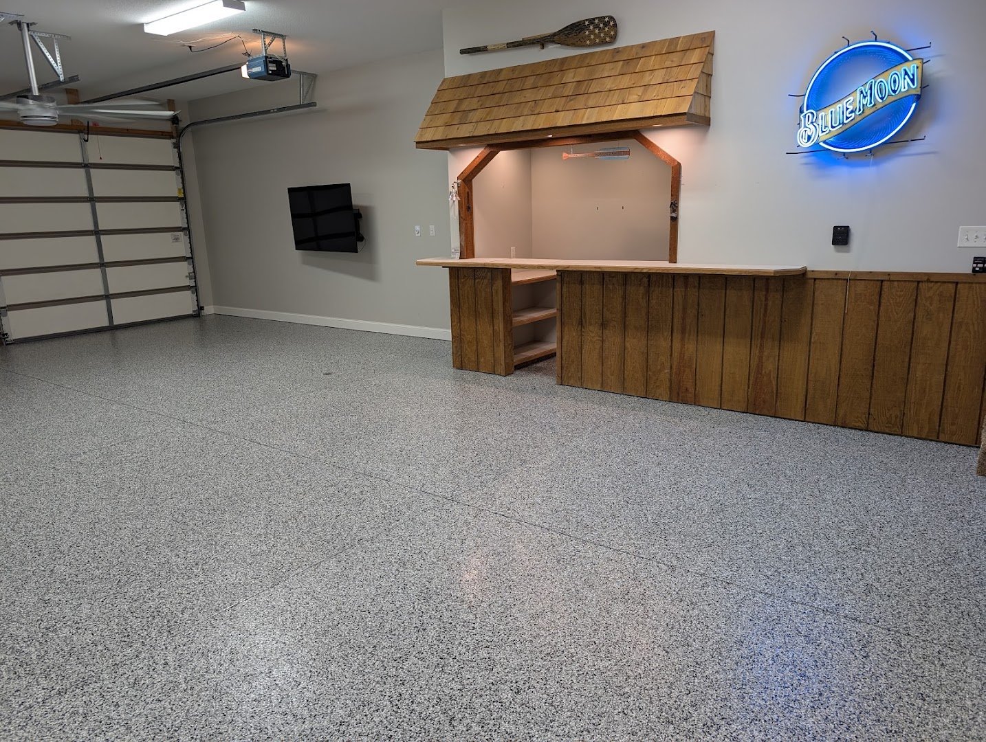 Team Red Coatings garages project