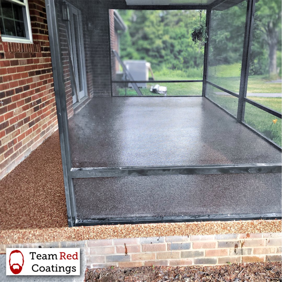 Team Red Coatings driveways project