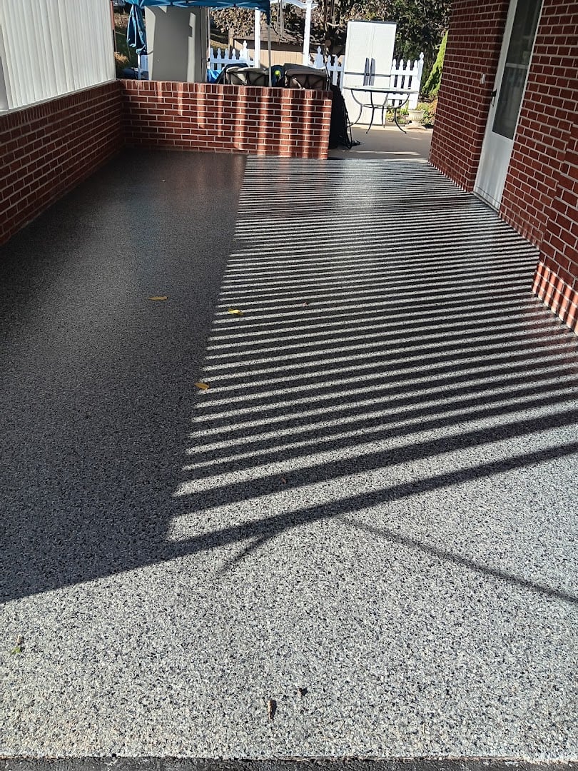 Team Red Coatings driveways project