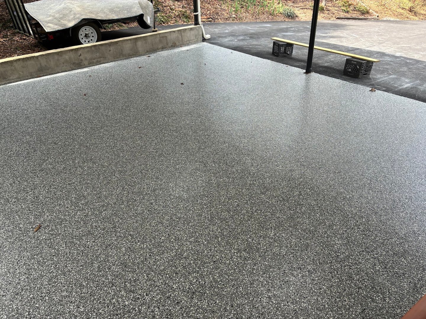 Team Red Coatings driveways project