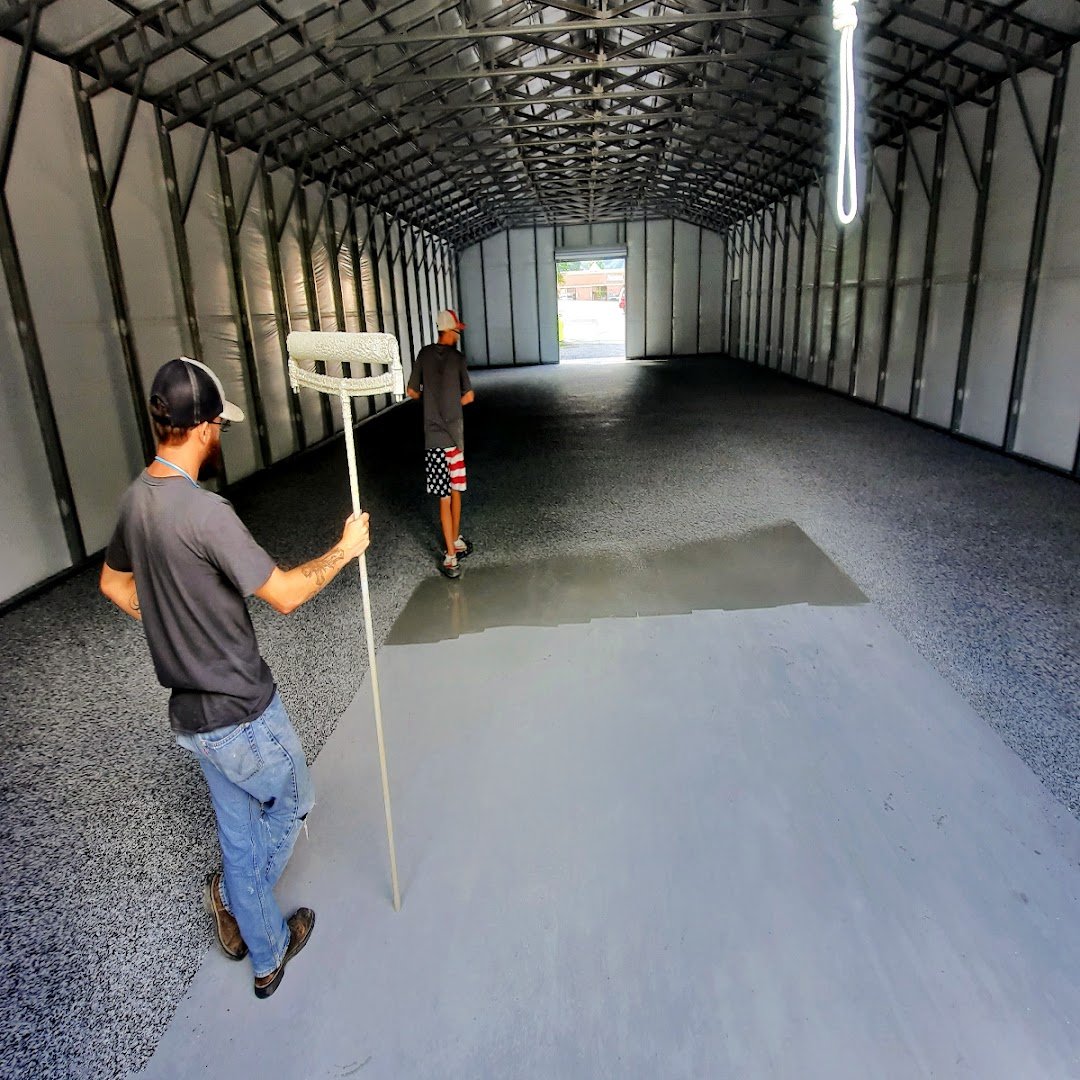 Team Red Coatings concrete sealing project