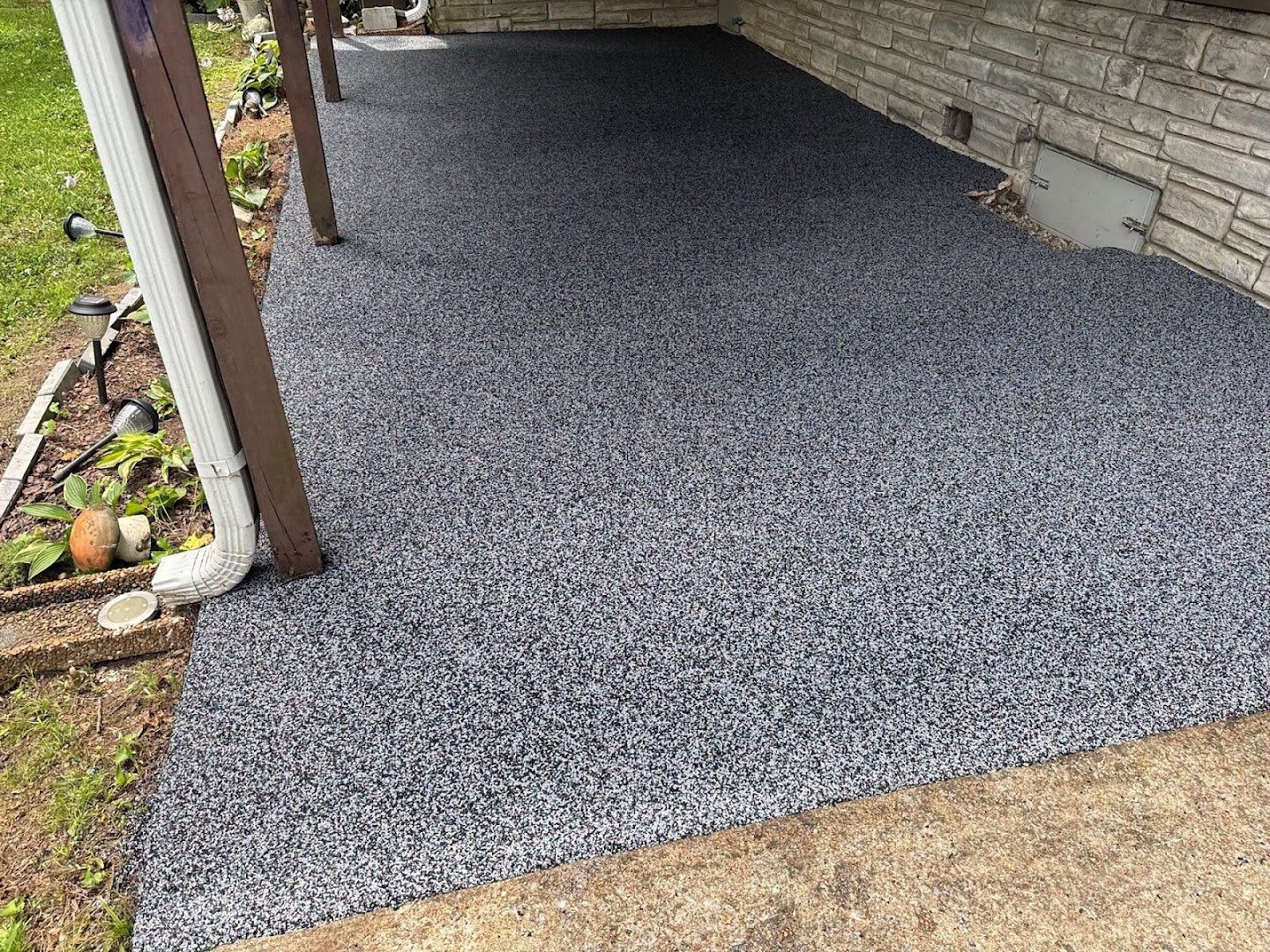 Team Red Coatings driveways project