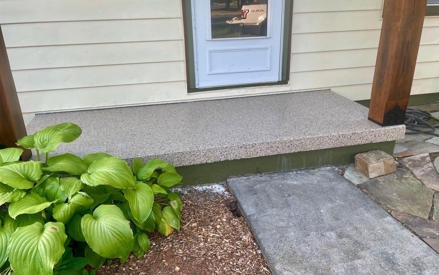 Team Red Coatings driveways project