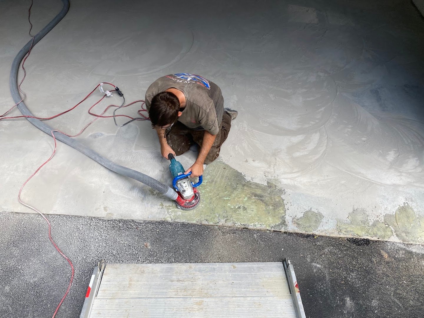 Team Red Coatings concrete sealing project