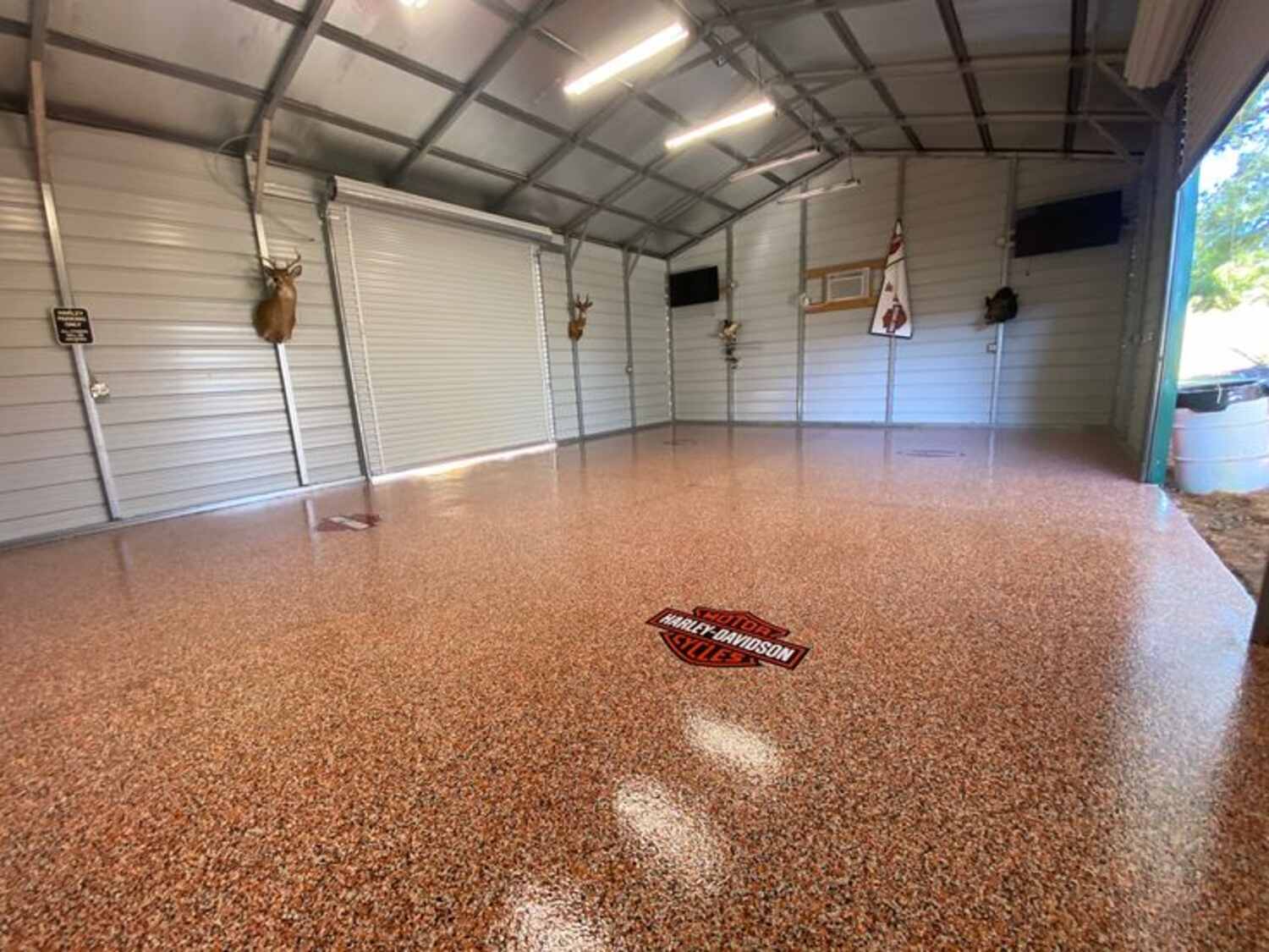 Team Red Coatings concrete coating project