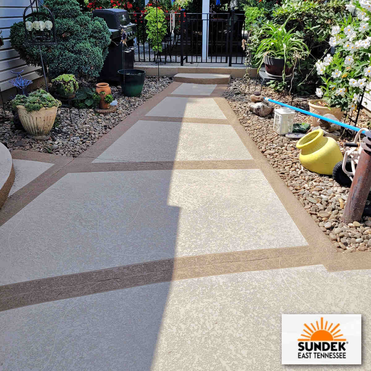 Concrete Resurfacing installation