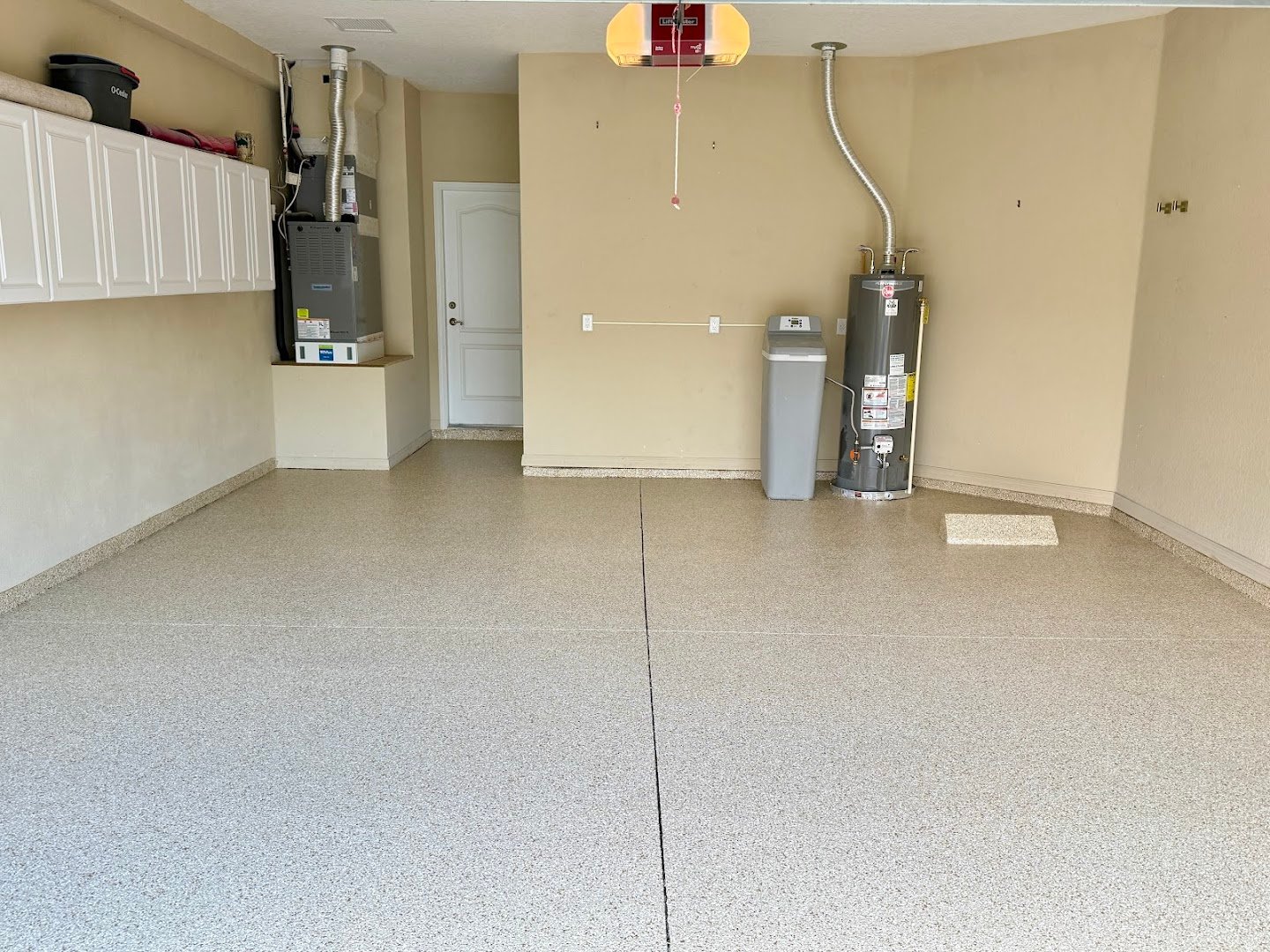Floor coating installation by Trademark Garage Floors in New Port Richey, FL