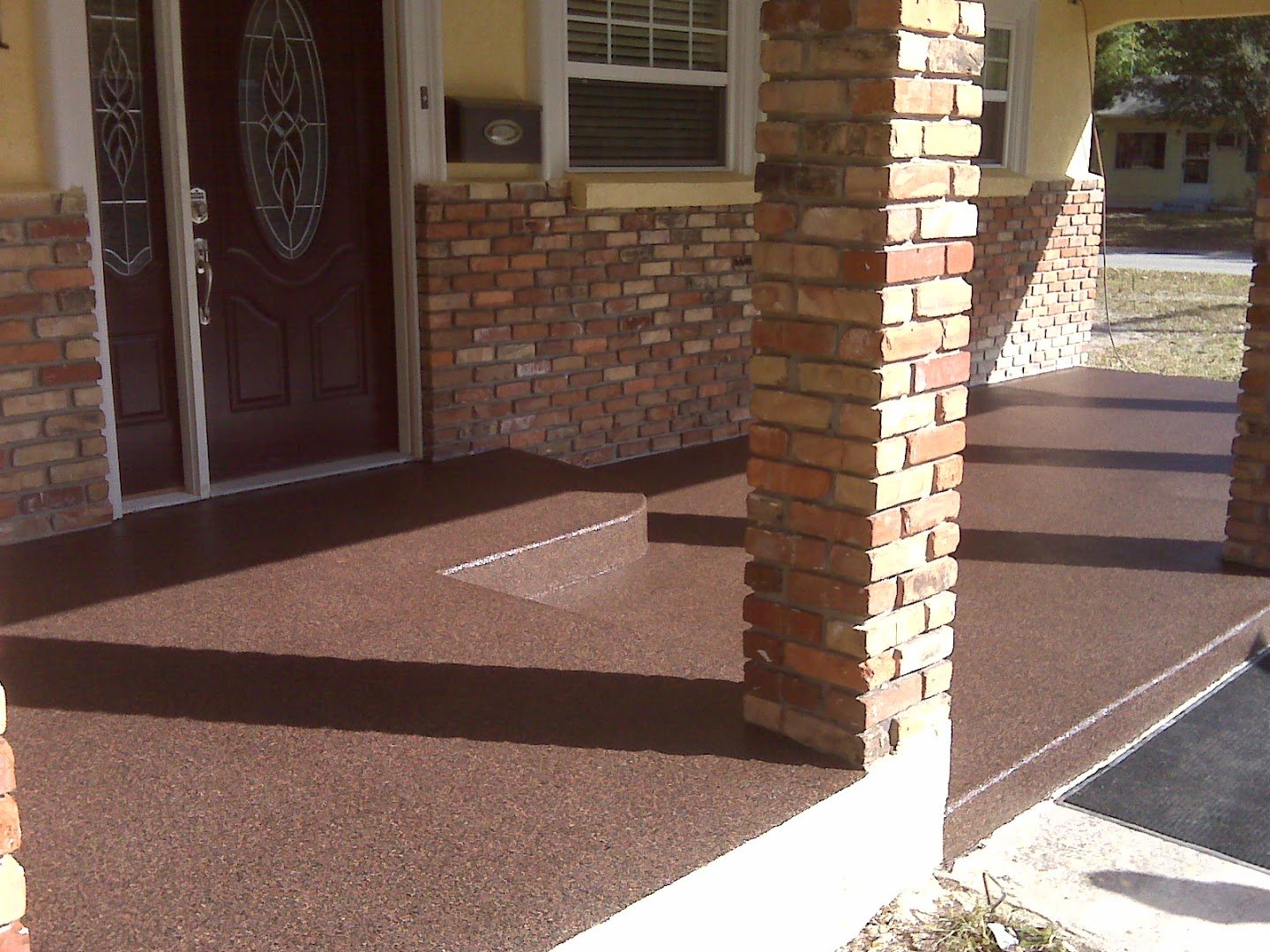 Floor coating installation by Trademark Garage Floors in New Port Richey, FL