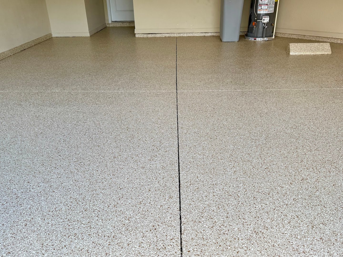 Floor coating installation by Trademark Garage Floors in New Port Richey, FL