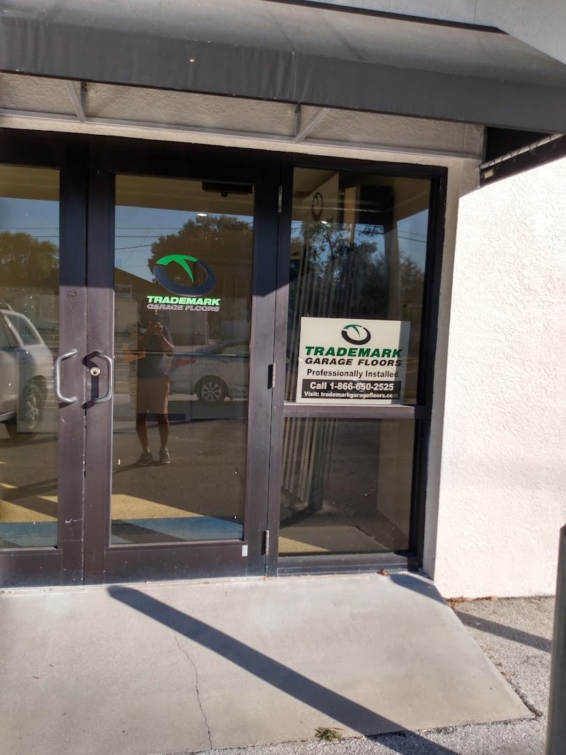 Floor coating installation by Trademark Garage Floors in New Port Richey, FL