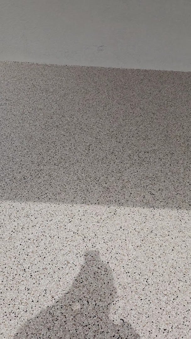 Floor coating installation by Trademark Garage Floors in New Port Richey, FL