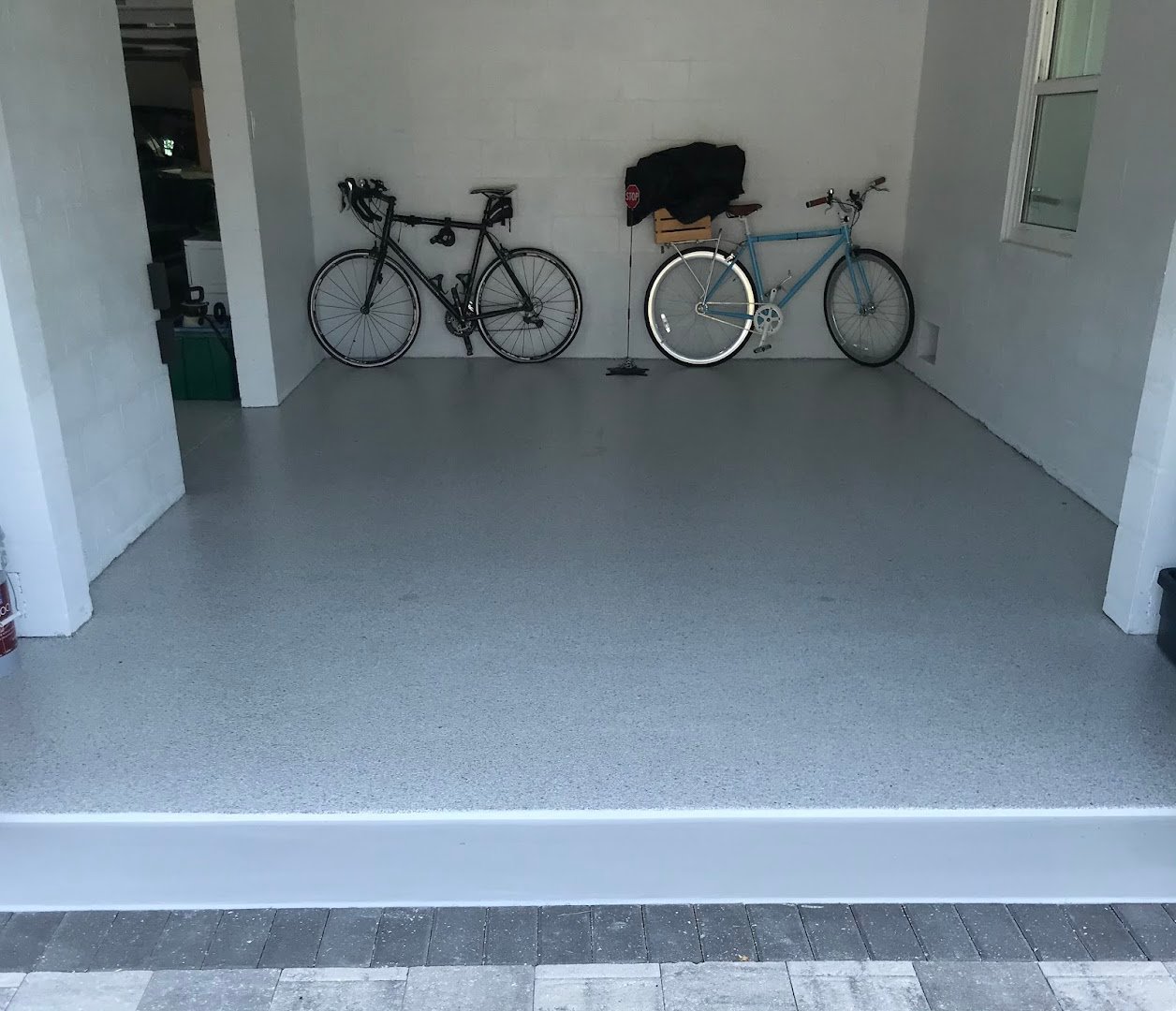 Floor coating installation by Trademark Garage Floors in New Port Richey, FL