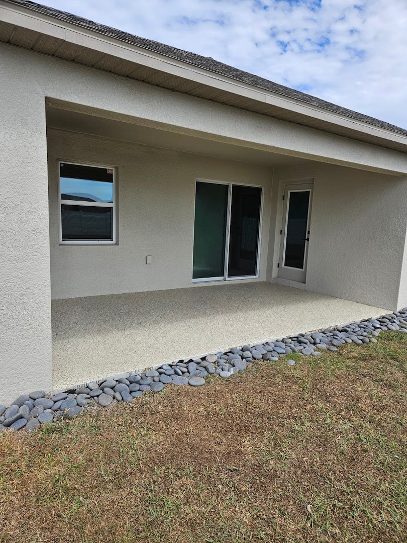 Floor coating installation by Trademark Garage Floors in New Port Richey, FL