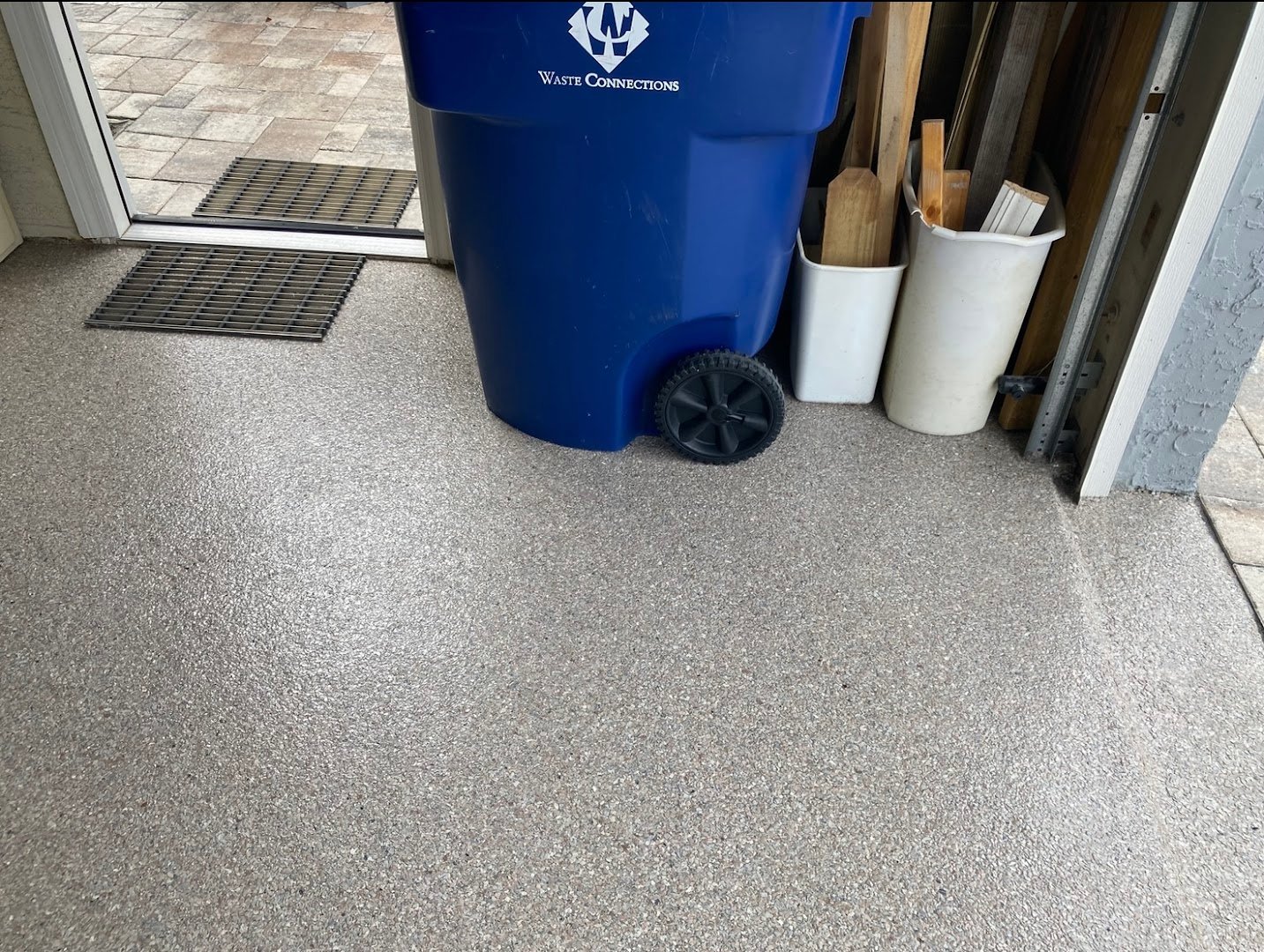 Floor coating installation by Trademark Garage Floors in New Port Richey, FL