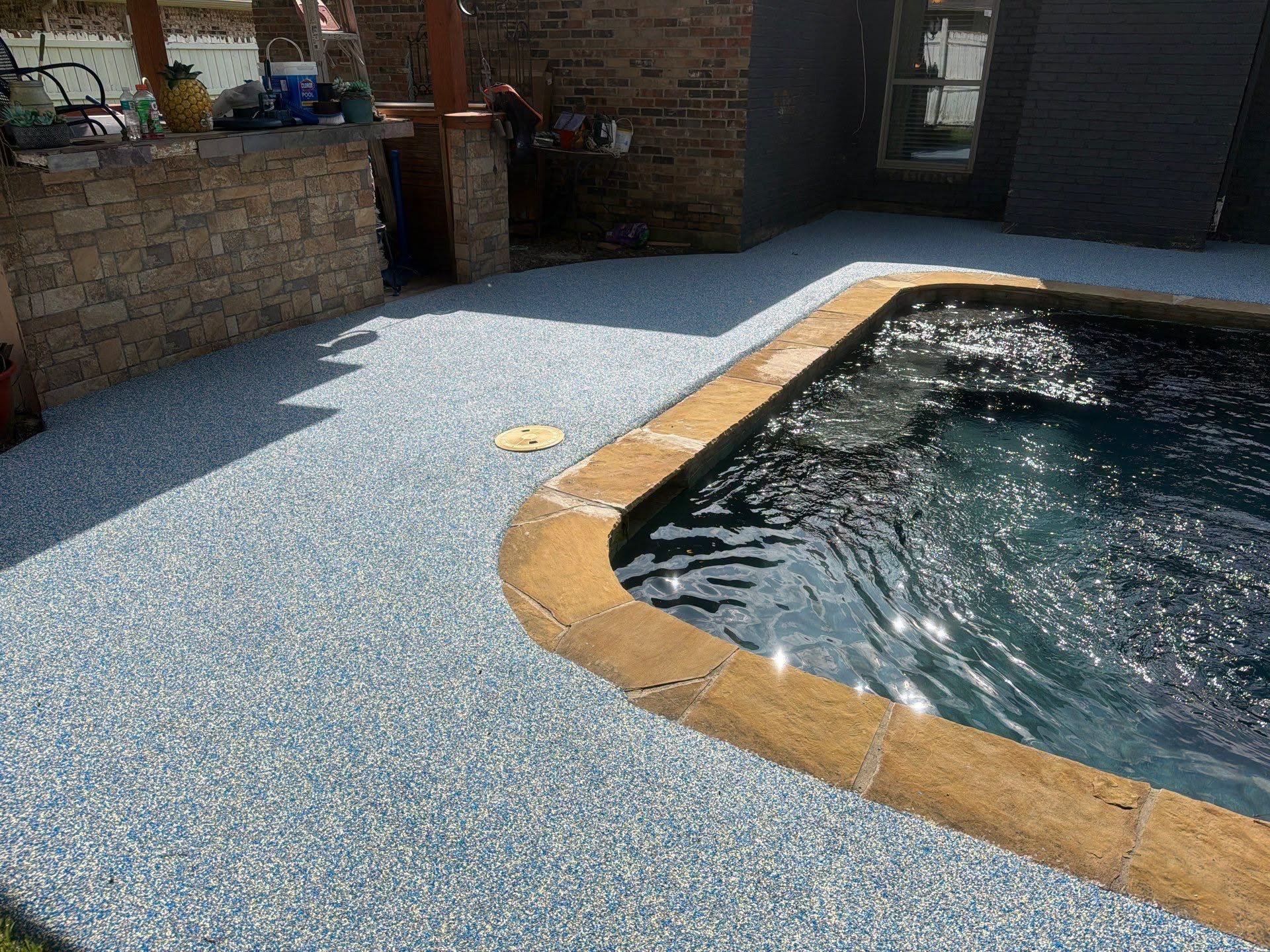 RevaFlex Rubber Pool Deck Coatings: Safer Poolside Footing