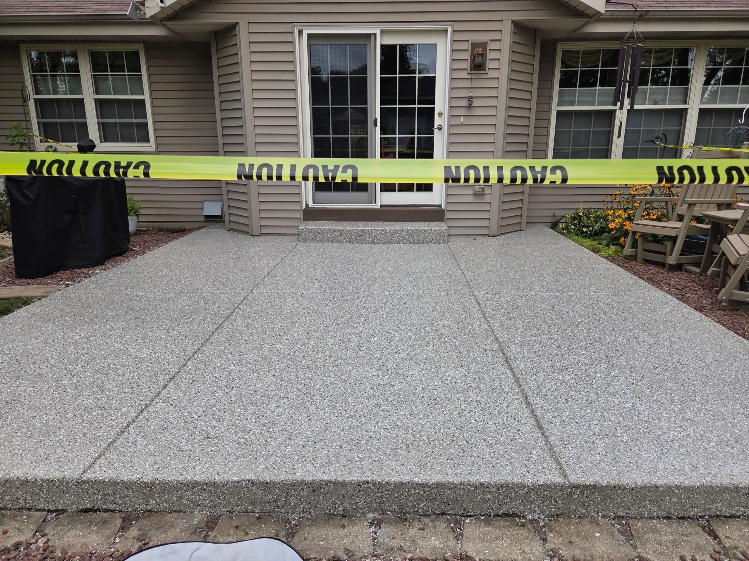 CASE STUDY: Garage, Front porch & Patio in new berlin, wi