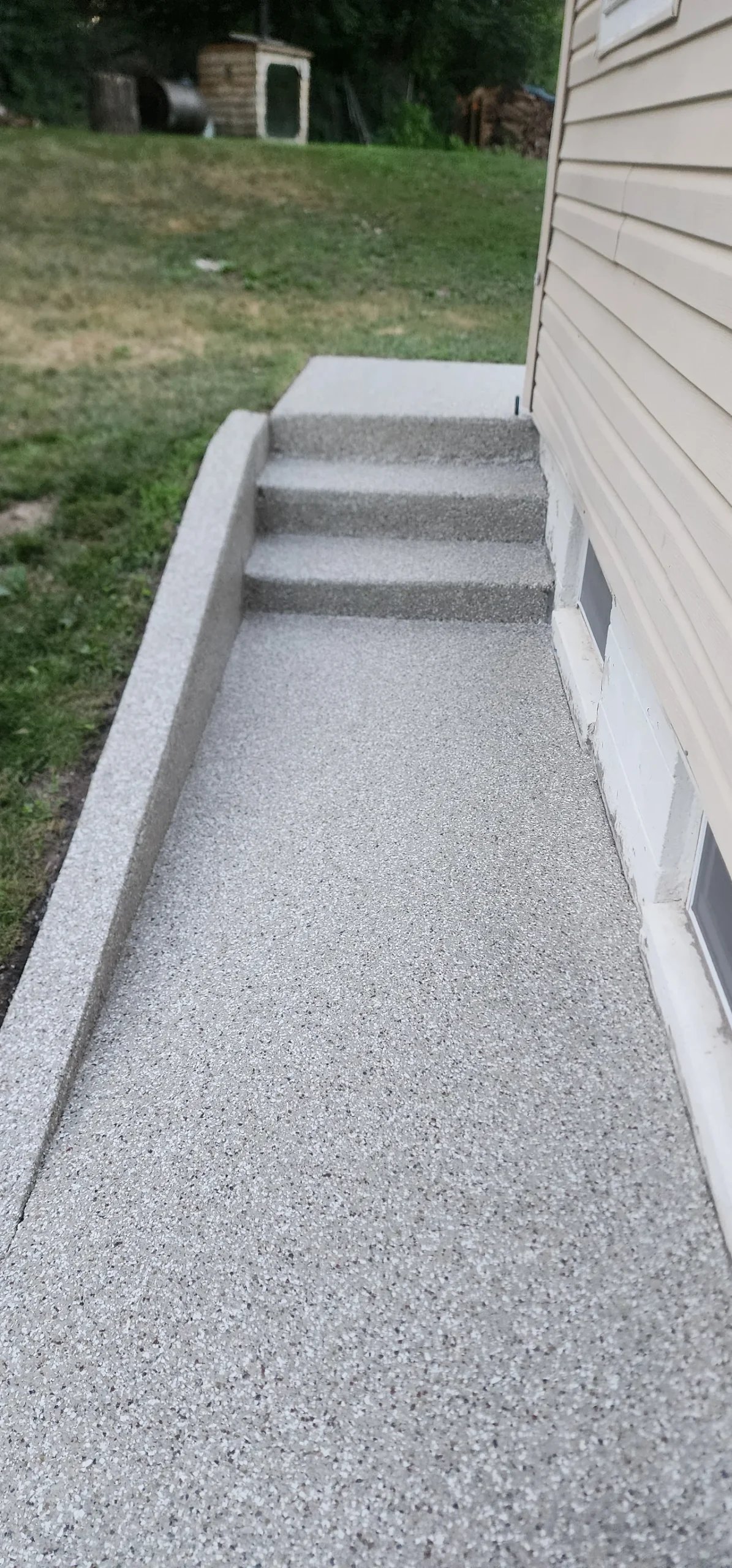 CASE STUDY: Garage, Patio & walkways in Rock Island, IL