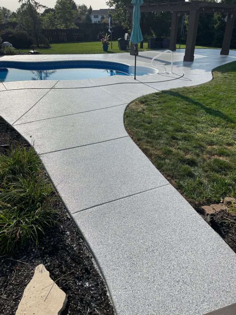 CASE STUDY: Garage and Pool Deck in Rock Island, IL