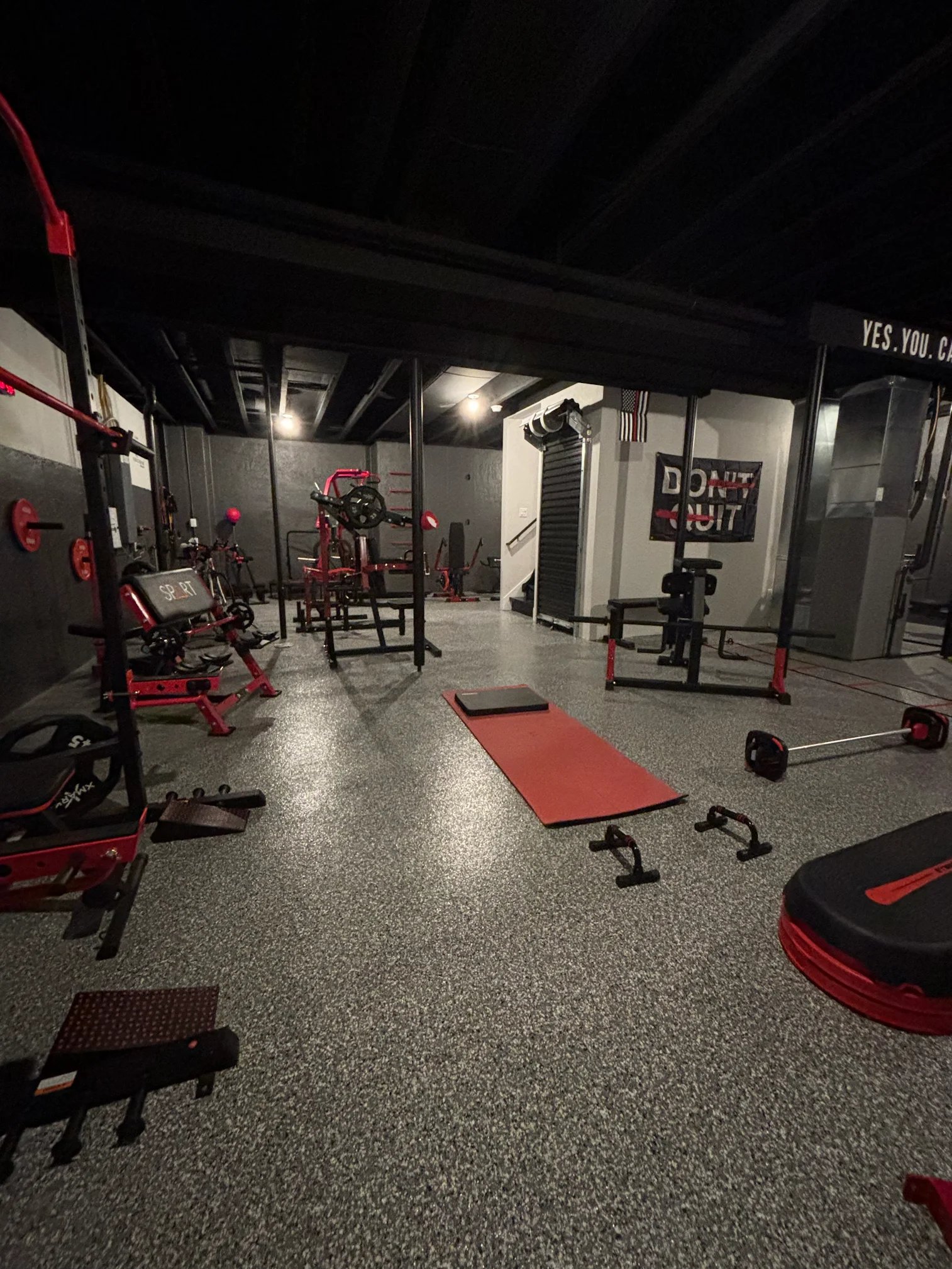 CASE STUDY: BASEMENT GYM COATING TRANSFORMATION