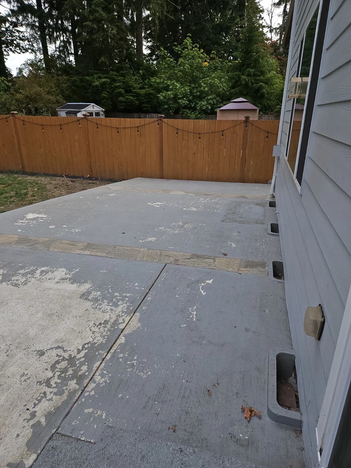 Patio Transformation in Tacoma, WA — The Problem