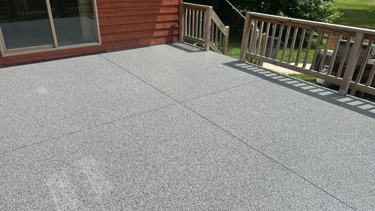 TSR Concrete Coatings installation photo