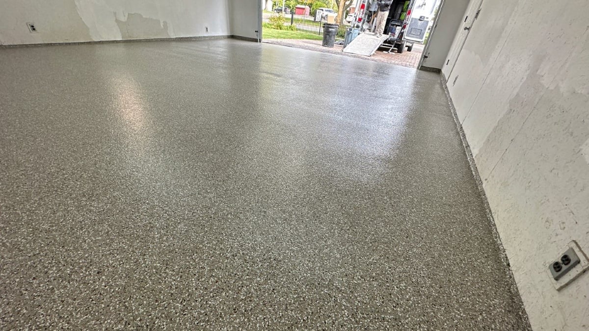 TSR Concrete Coatings installation photo