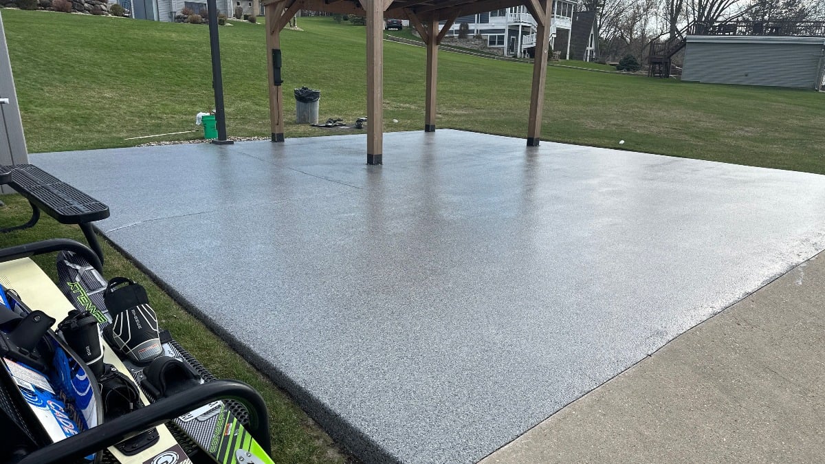 TSR Concrete Coatings installation photo