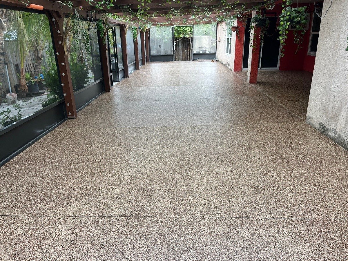 TSR Concrete Coatings installation photo