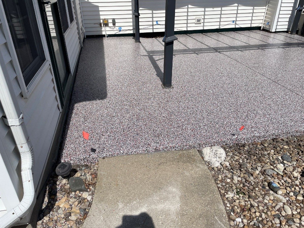 TSR Concrete Coatings installation photo