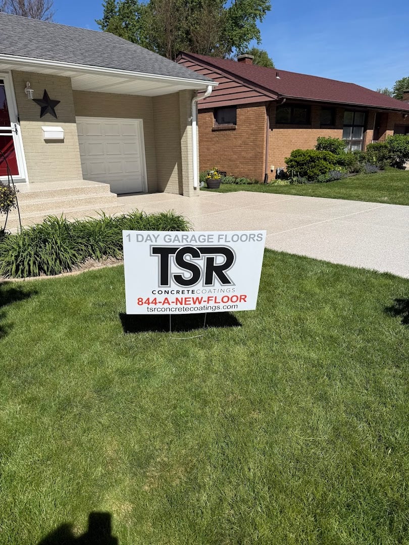TSR Concrete Coatings installation photo