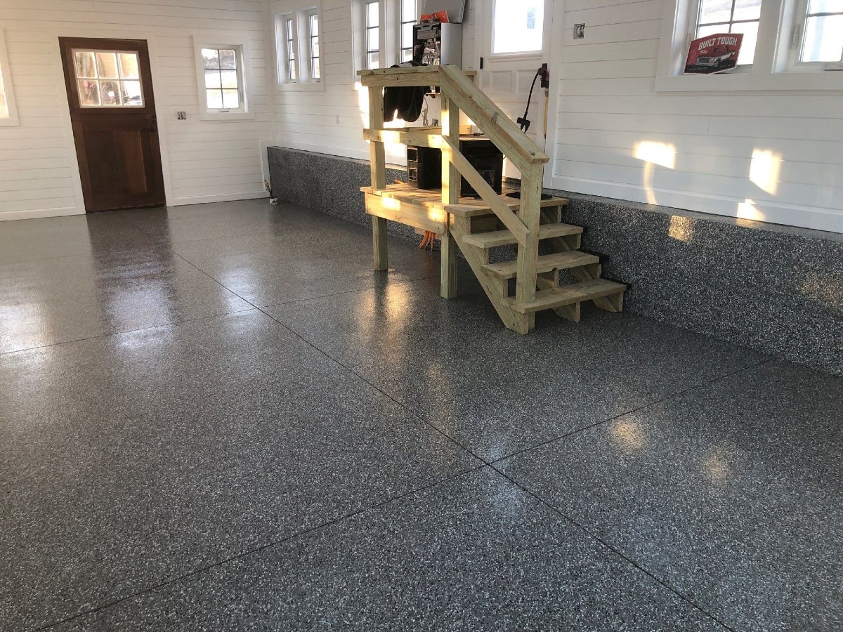 TSR Concrete Coatings installation photo