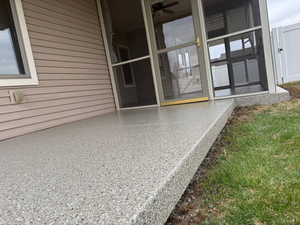 TSR Concrete Coatings installation photo