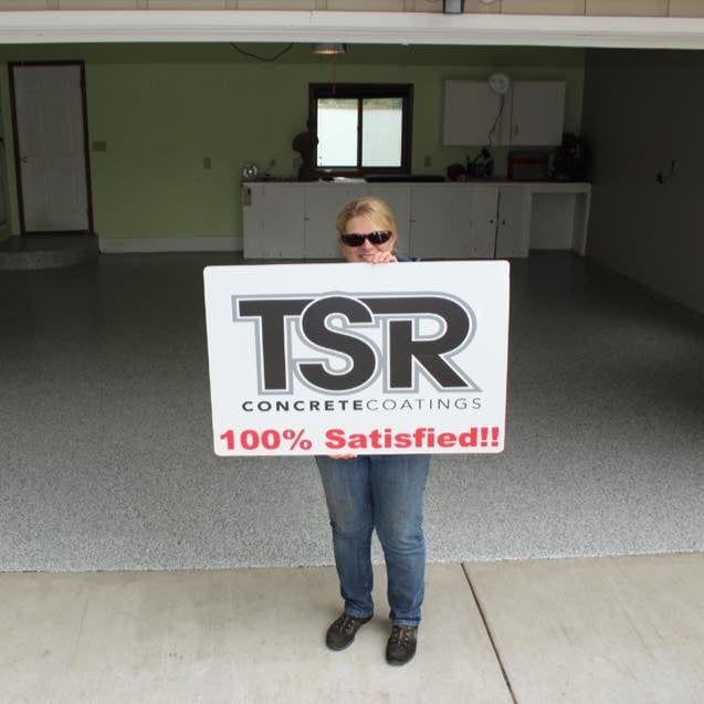 TSR Concrete Coatings installation photo
