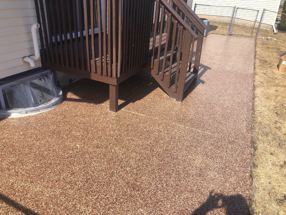 TSR Concrete Coatings installation photo