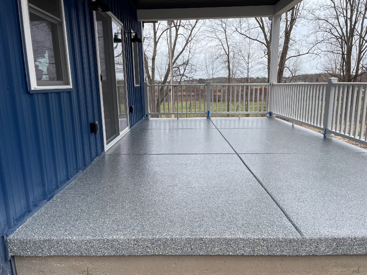 TSR Concrete Coatings installation photo