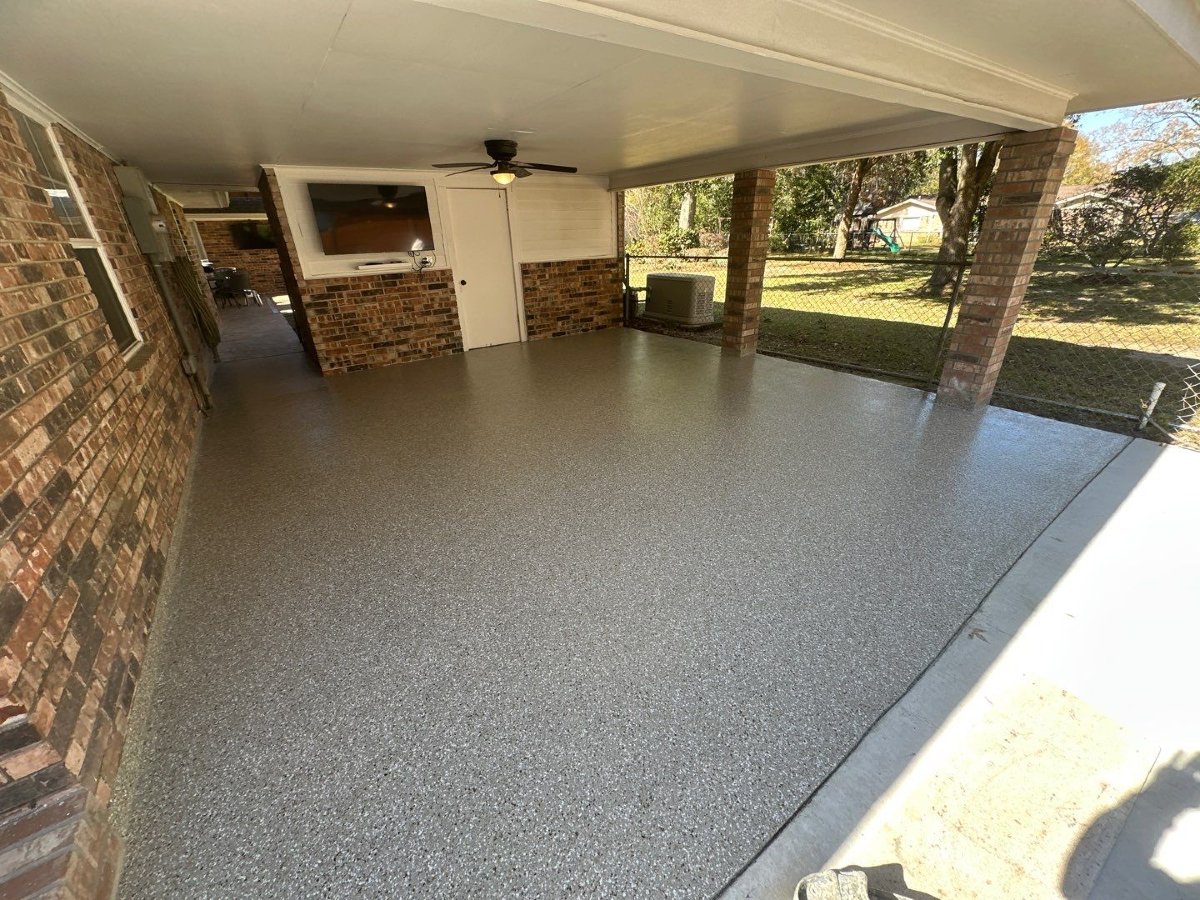 TSR Concrete Coatings installation photo